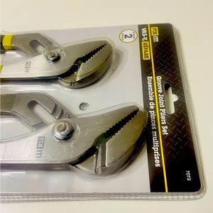 2-Piece Tongue and Groove Joint Pliers Set